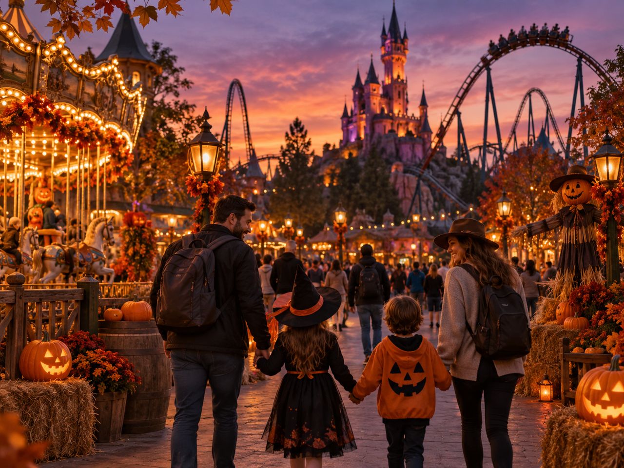 Envie de frissons : parcs à thème et animations d'Halloween en France