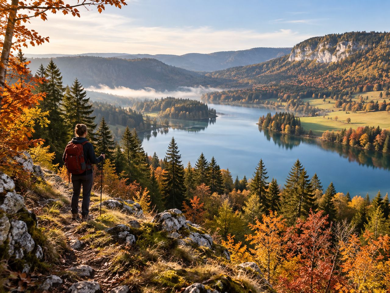 Envie de nature préservée : découvrir le Jura en automne